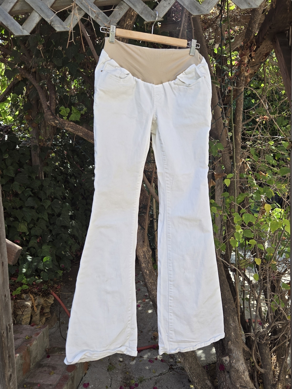 Rachel Zoe Maternity Wide Leg Jeans S